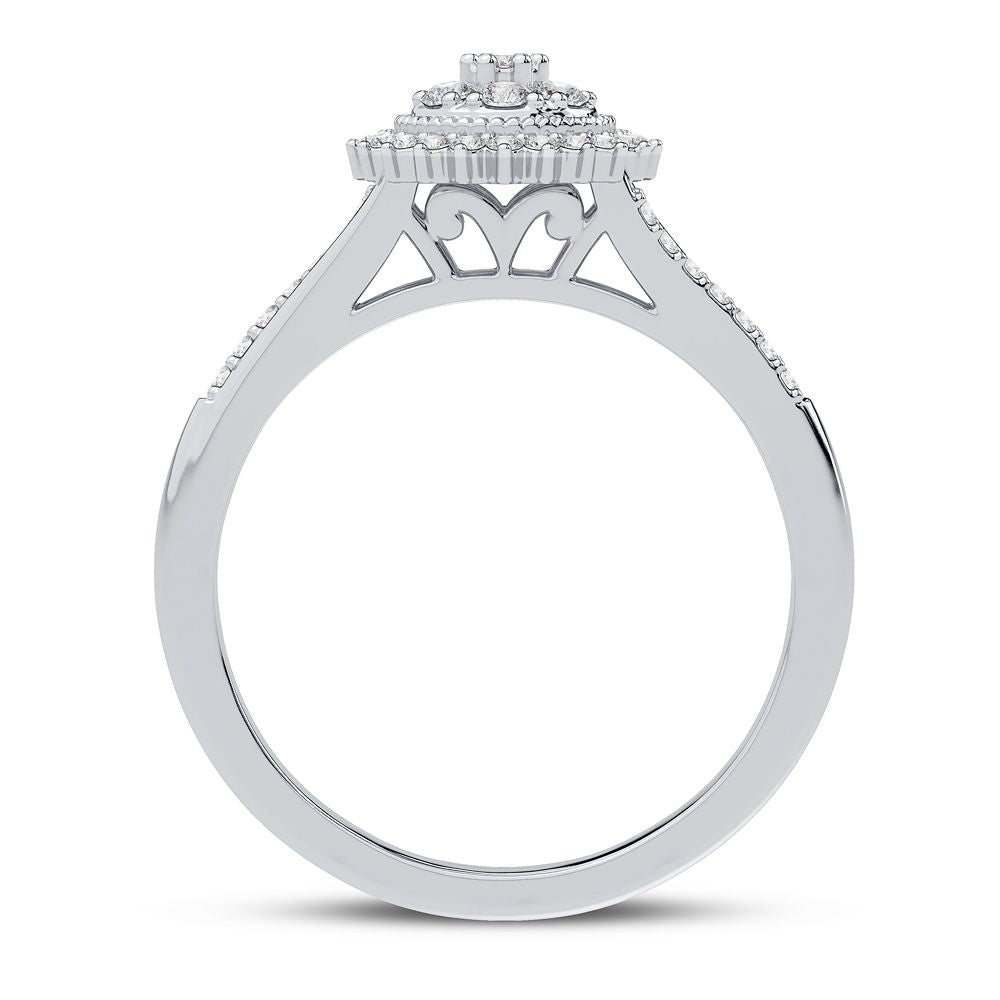 10K 0.25CT Diamond Ring