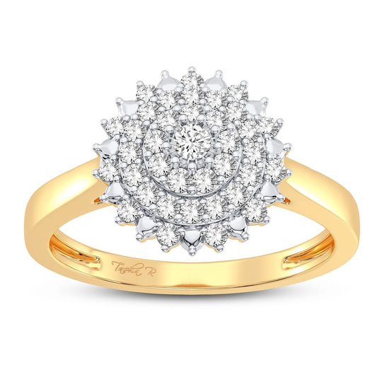 10K 0.25CT Diamond Ring