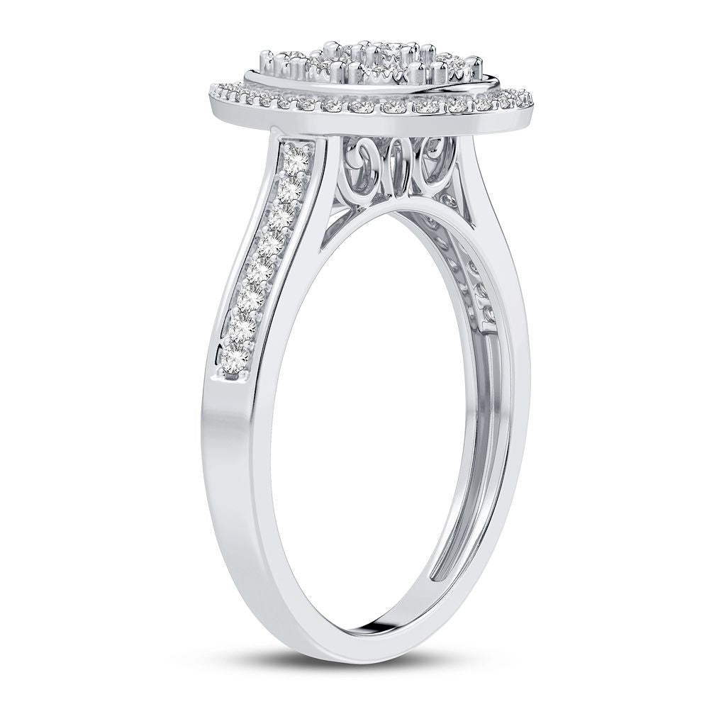 10K 0.10CT Diamond Ring