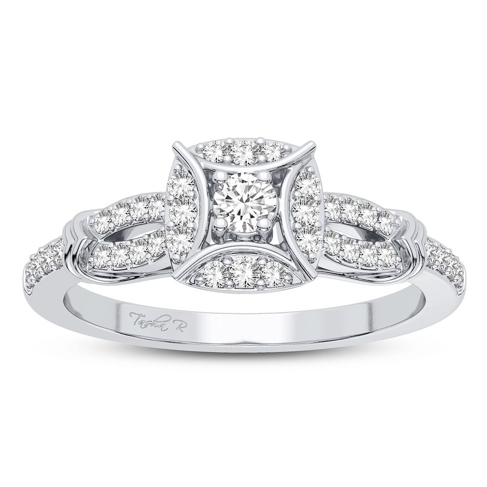 10K 0.25CT Diamond Ring