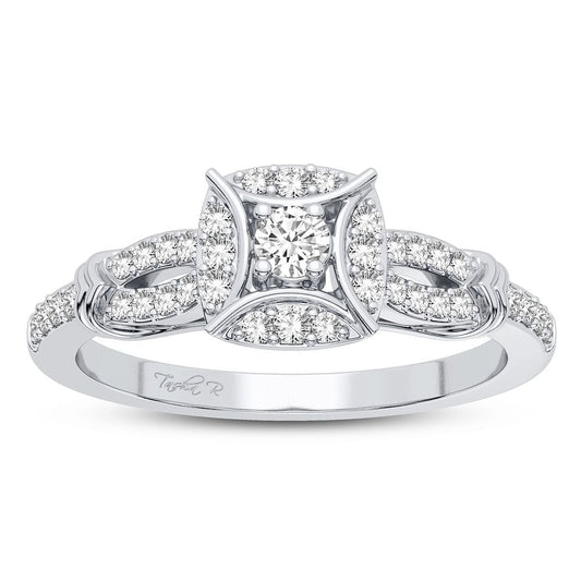 10K 0.25CT Diamond Ring
