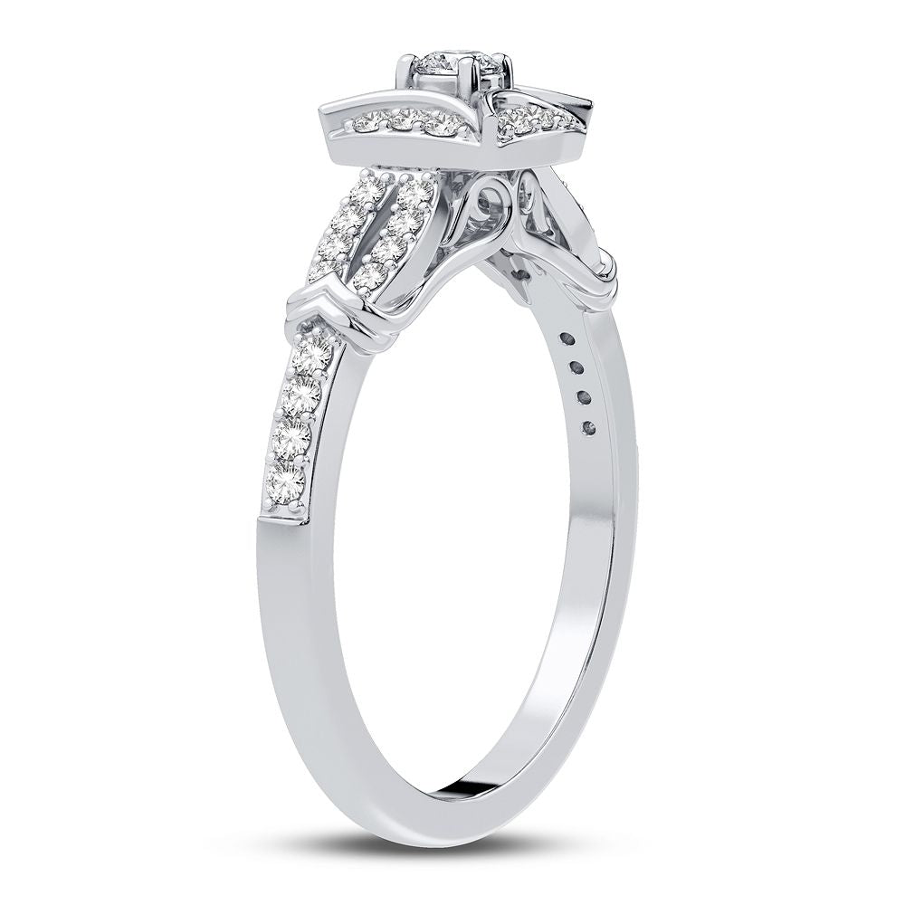 10K 0.25CT Diamond Ring