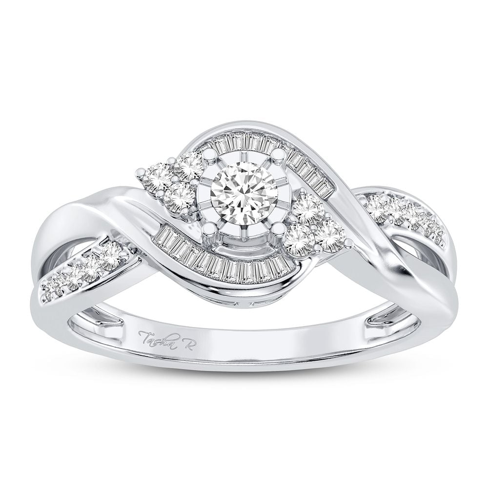 10K 0.25CT Diamond Ring