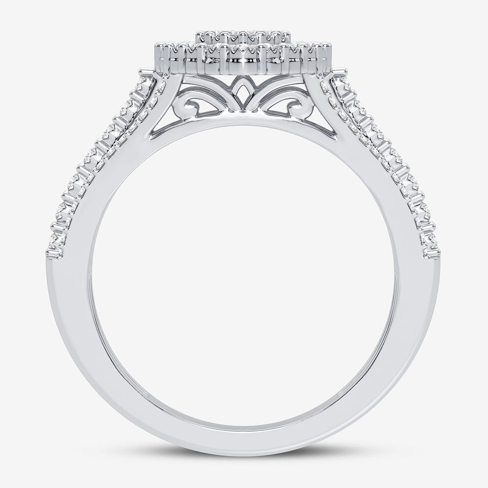 10K 0.25CT Diamond Ring