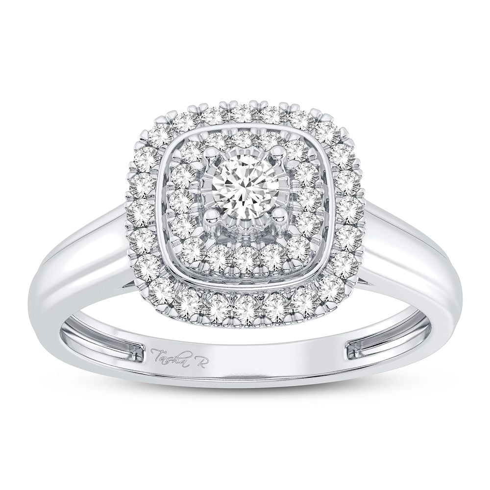 10K 0.25CT Diamond Ring