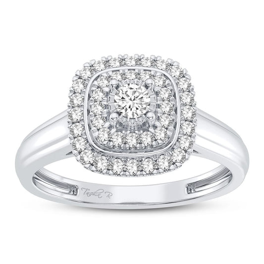 10K 0.25CT Diamond Ring