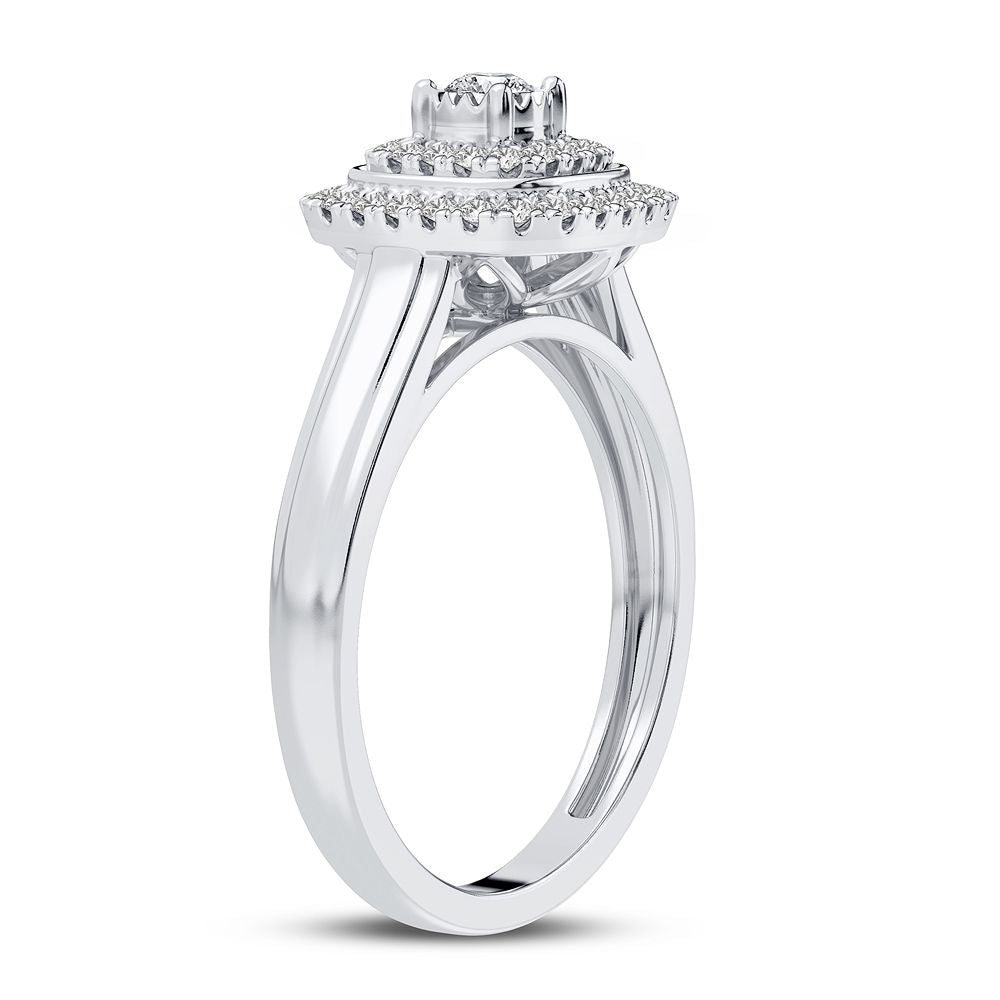 10K 0.25CT Diamond Ring