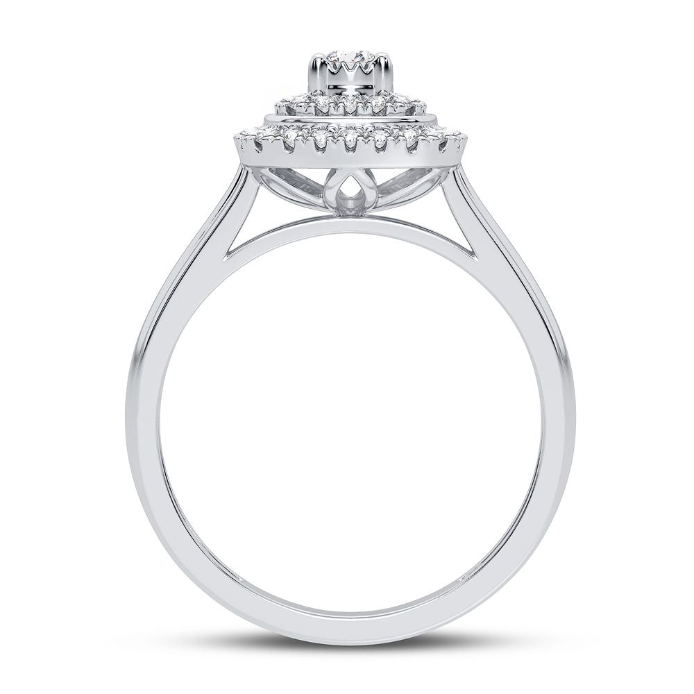 10K 0.25CT Diamond Ring