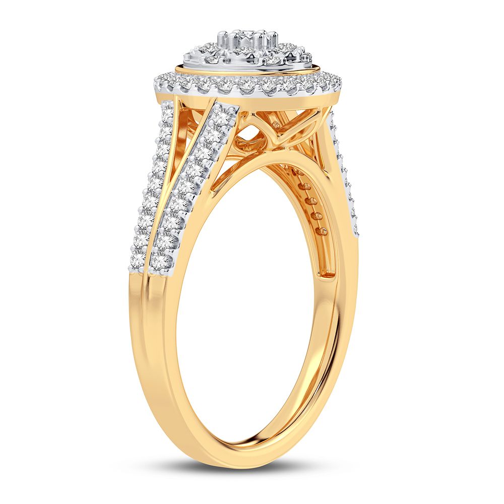 10K 0.25CT Diamond Ring