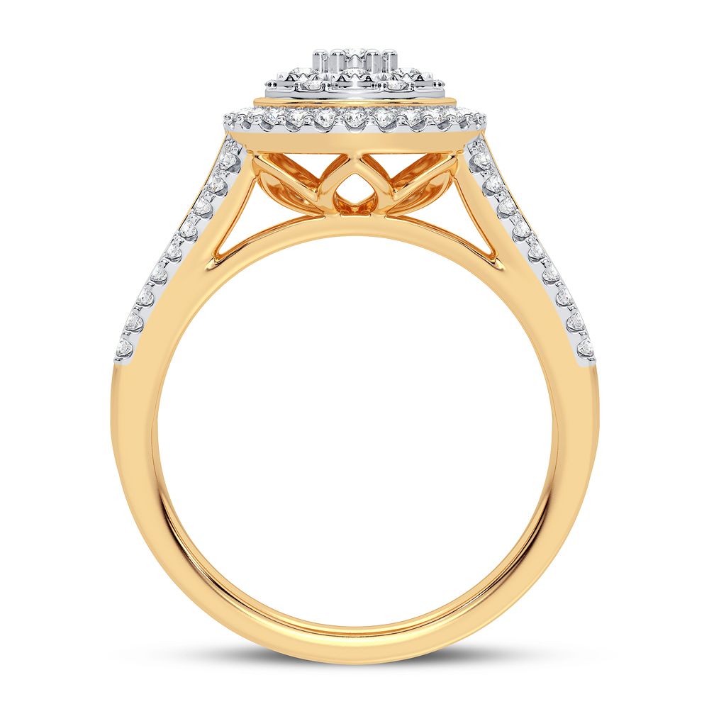 10K 0.25CT Diamond Ring