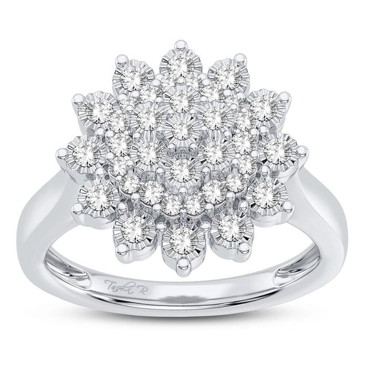10K 0.25CT Diamond Ring