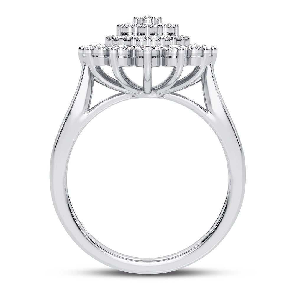 10K 0.25CT Diamond Ring