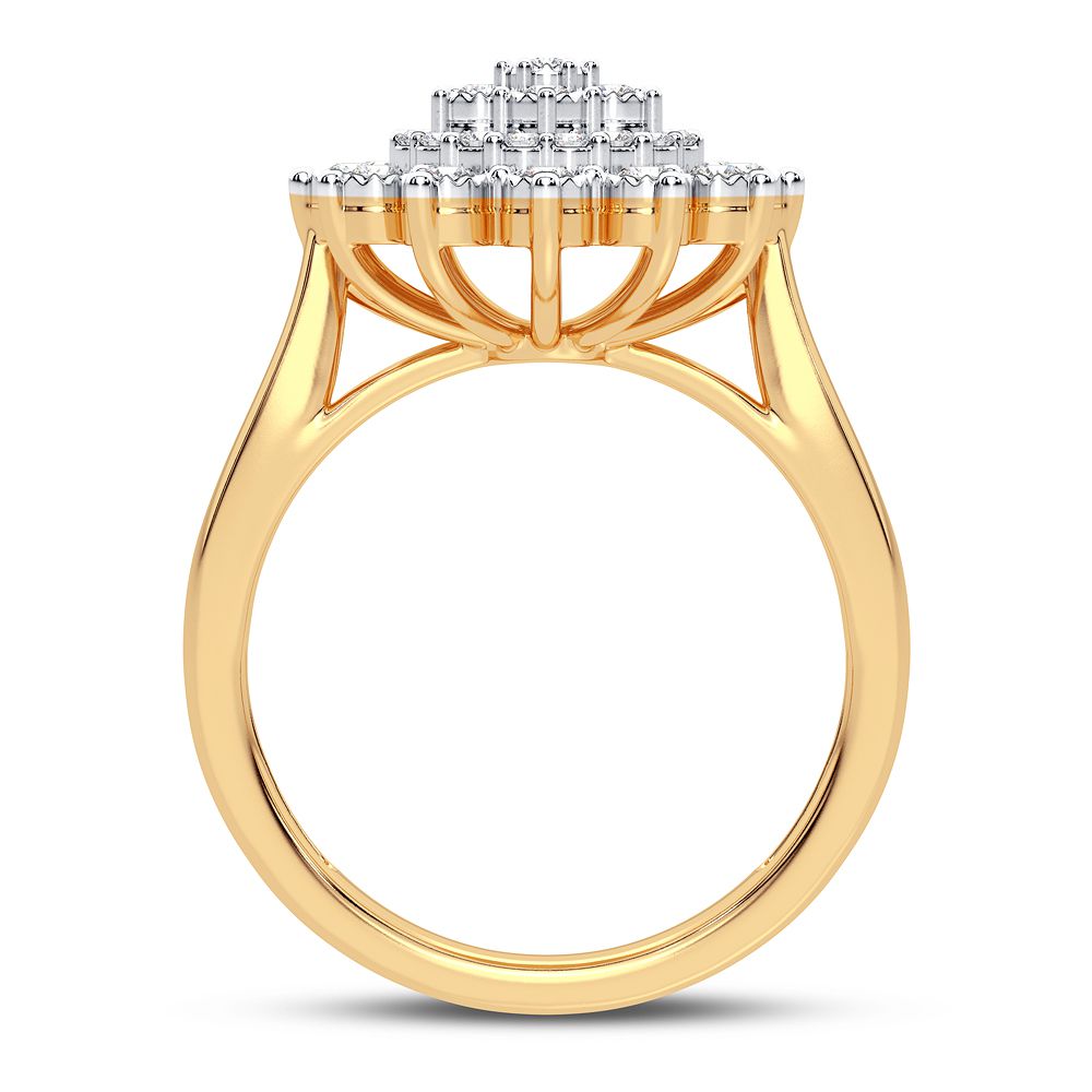 10K 0.25CT Diamond Ring
