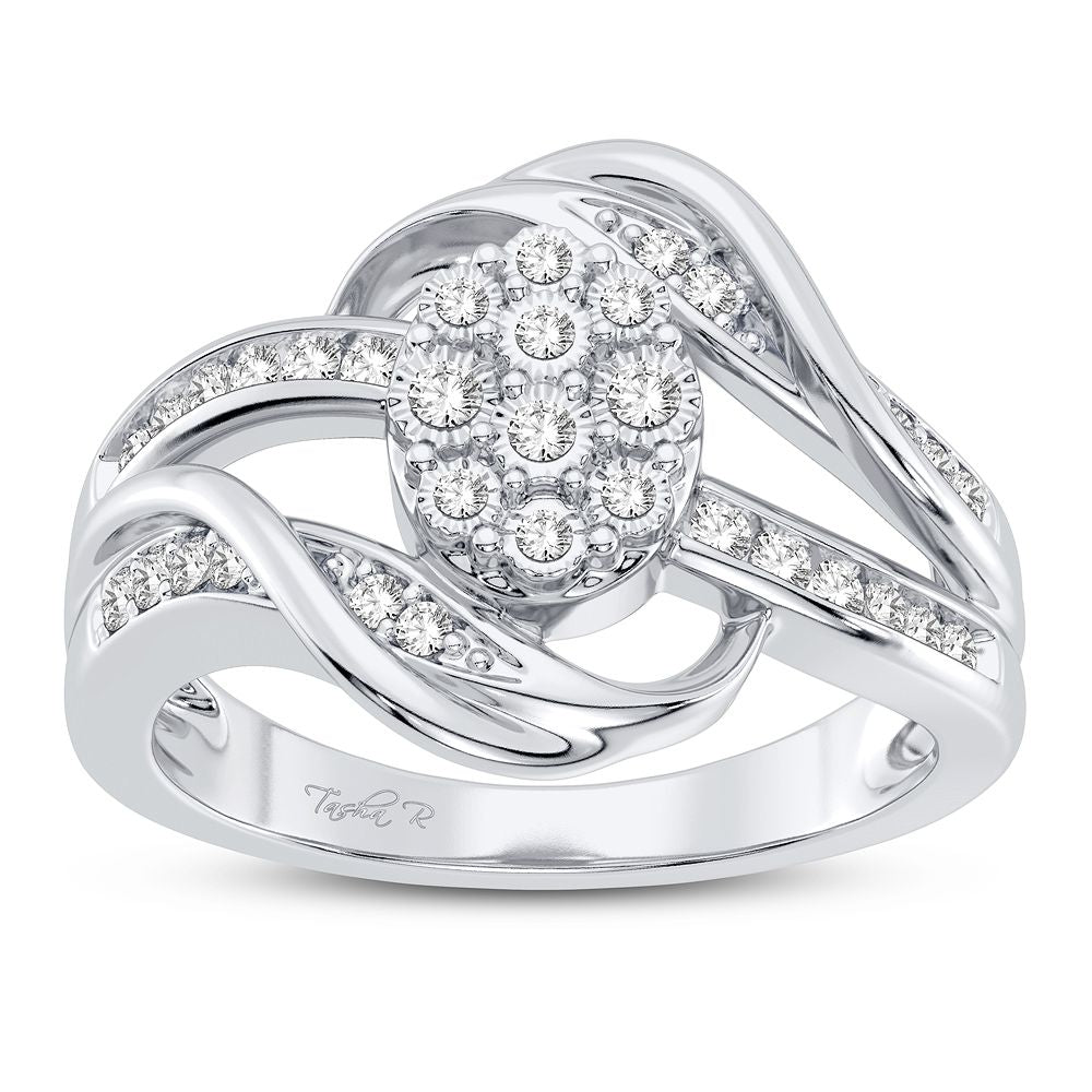 10K 0.25CT Diamond Ring