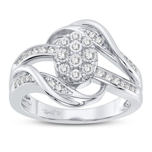 10K 0.25CT Diamond Ring