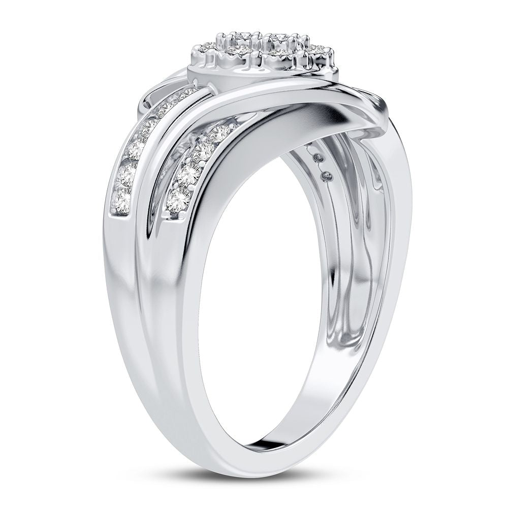 10K 0.25CT Diamond Ring