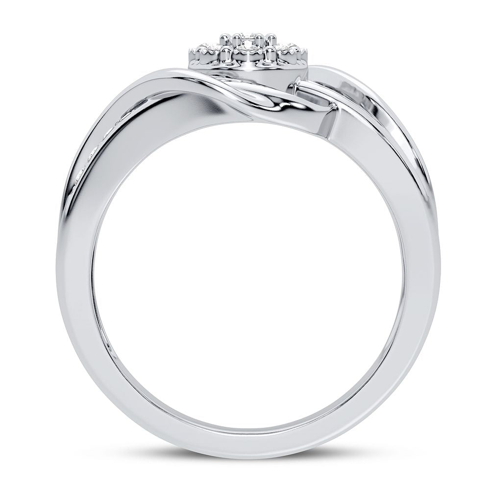 10K 0.25CT Diamond Ring
