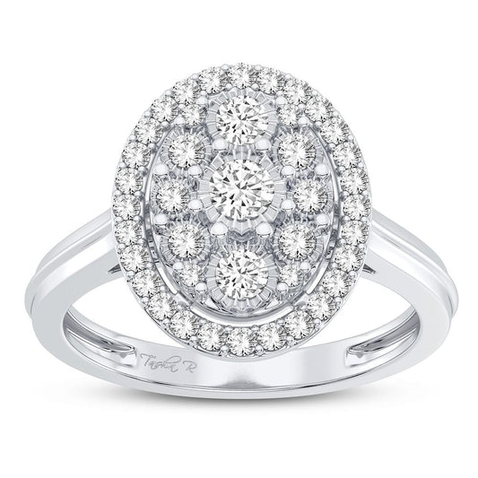10K 0.25CT Diamond Ring