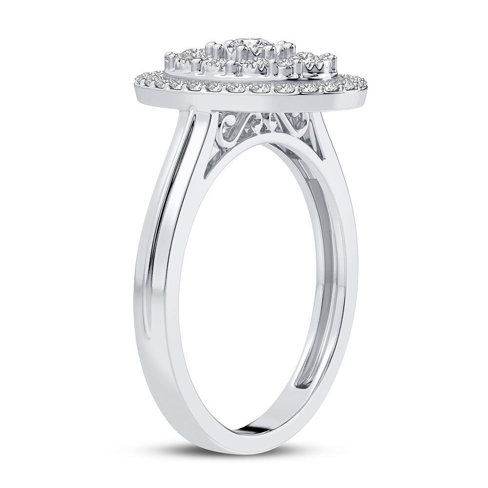10K 0.25CT Diamond Ring