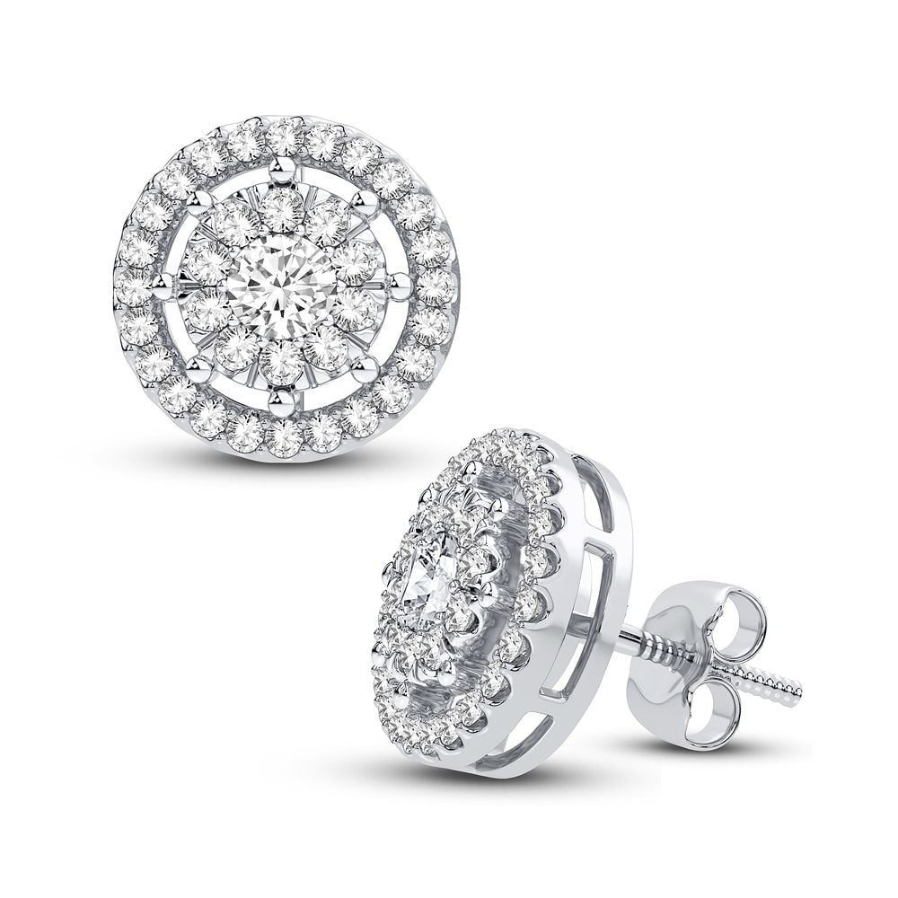 14K 1.00CT Diamond Earring