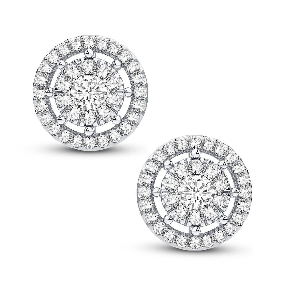 14K 1.00CT Diamond Earring