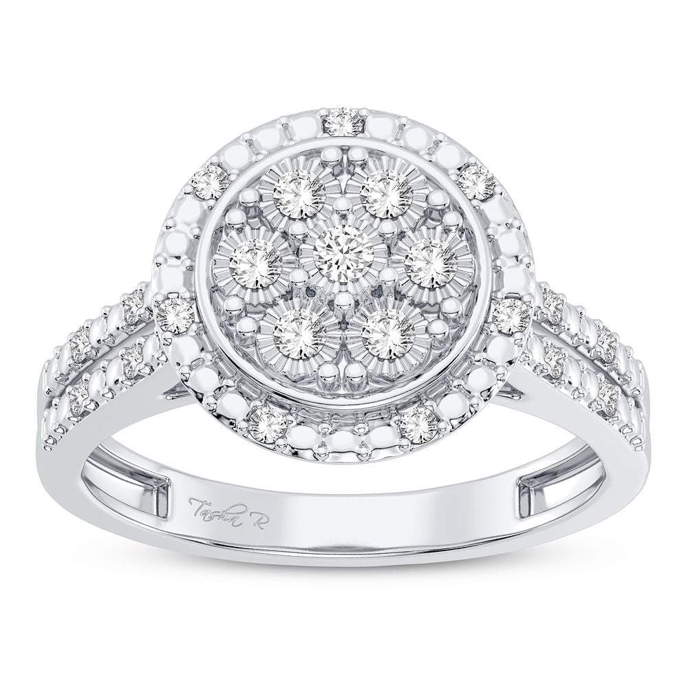 10K 0.10CT Diamond Ring