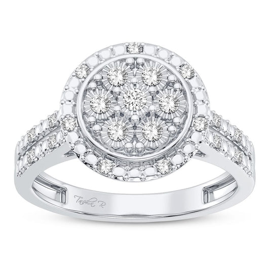 10K 0.10CT Diamond Ring