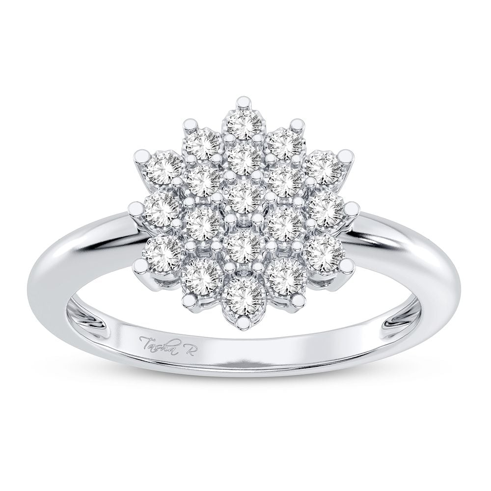 10K 0.16CT Diamond Ring