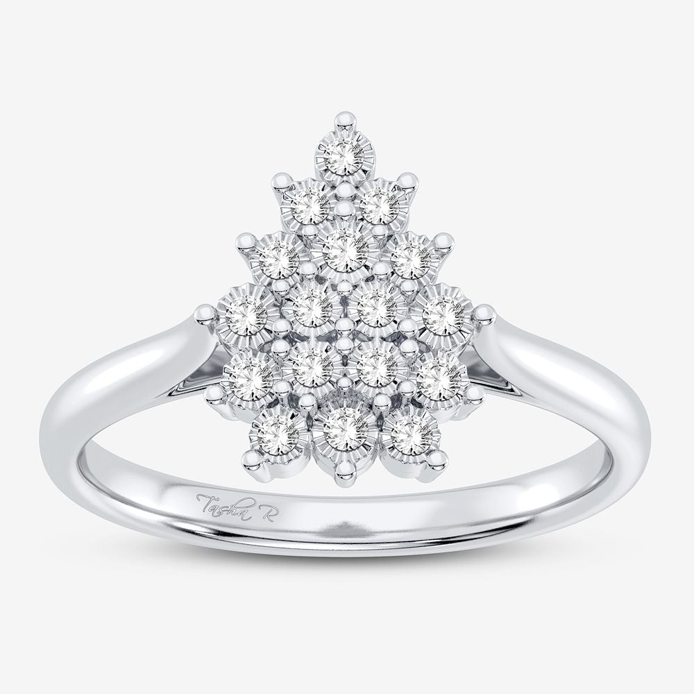 10K 0.07CT Diamond Ring