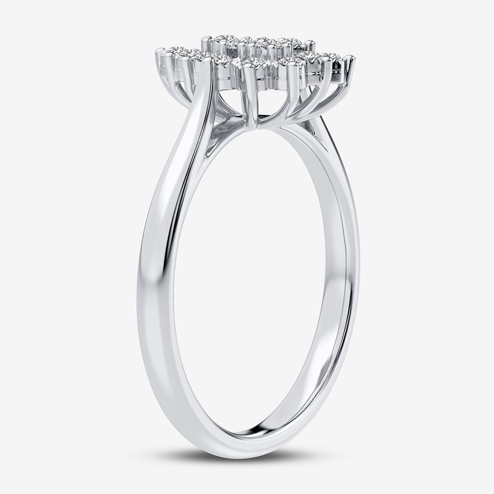 10K 0.07CT Diamond Ring
