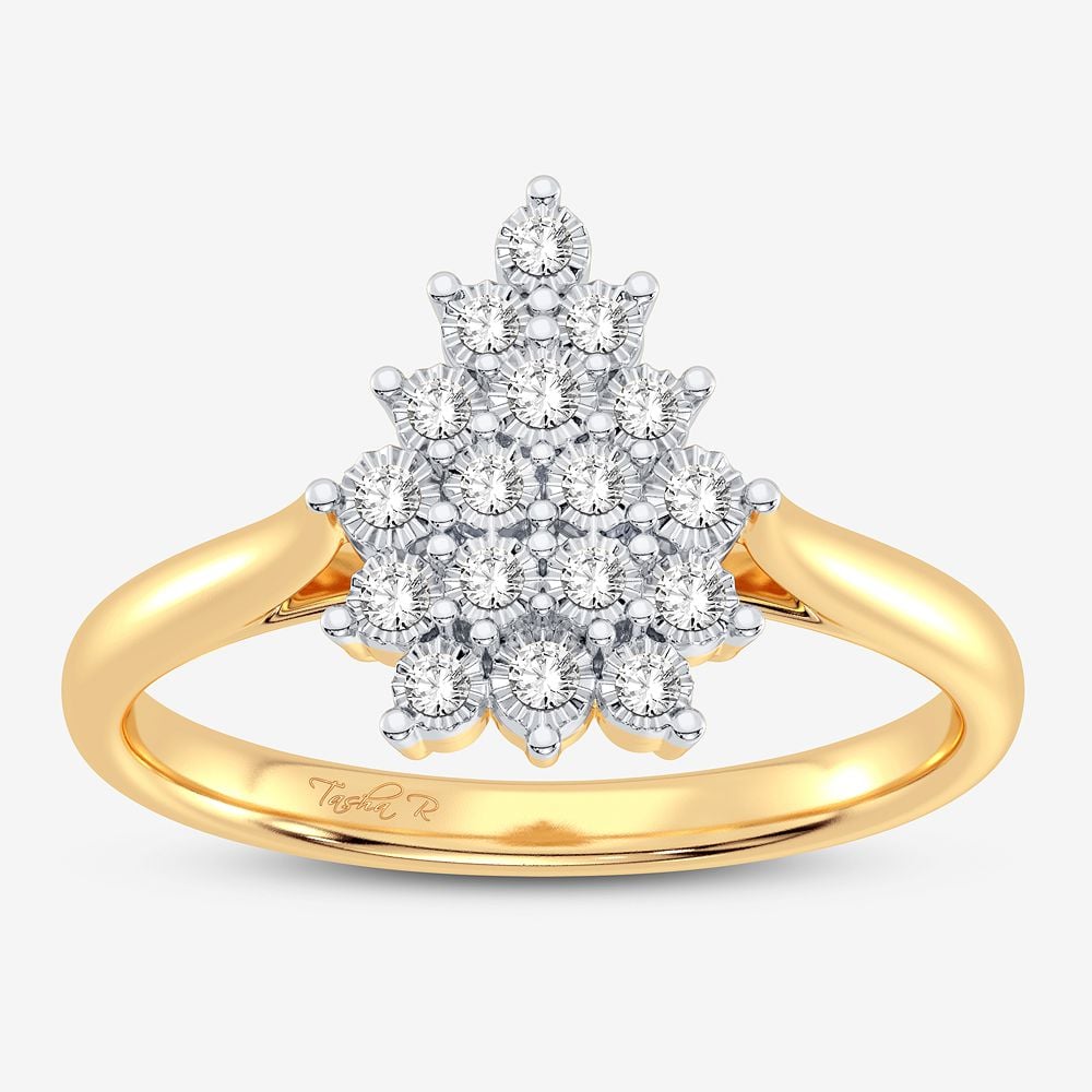 10K 0.07CT Diamond Ring
