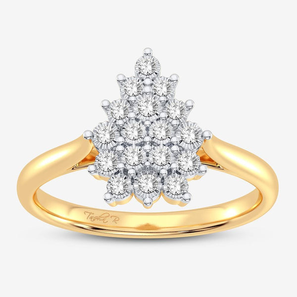 10K 0.07CT Diamond Ring