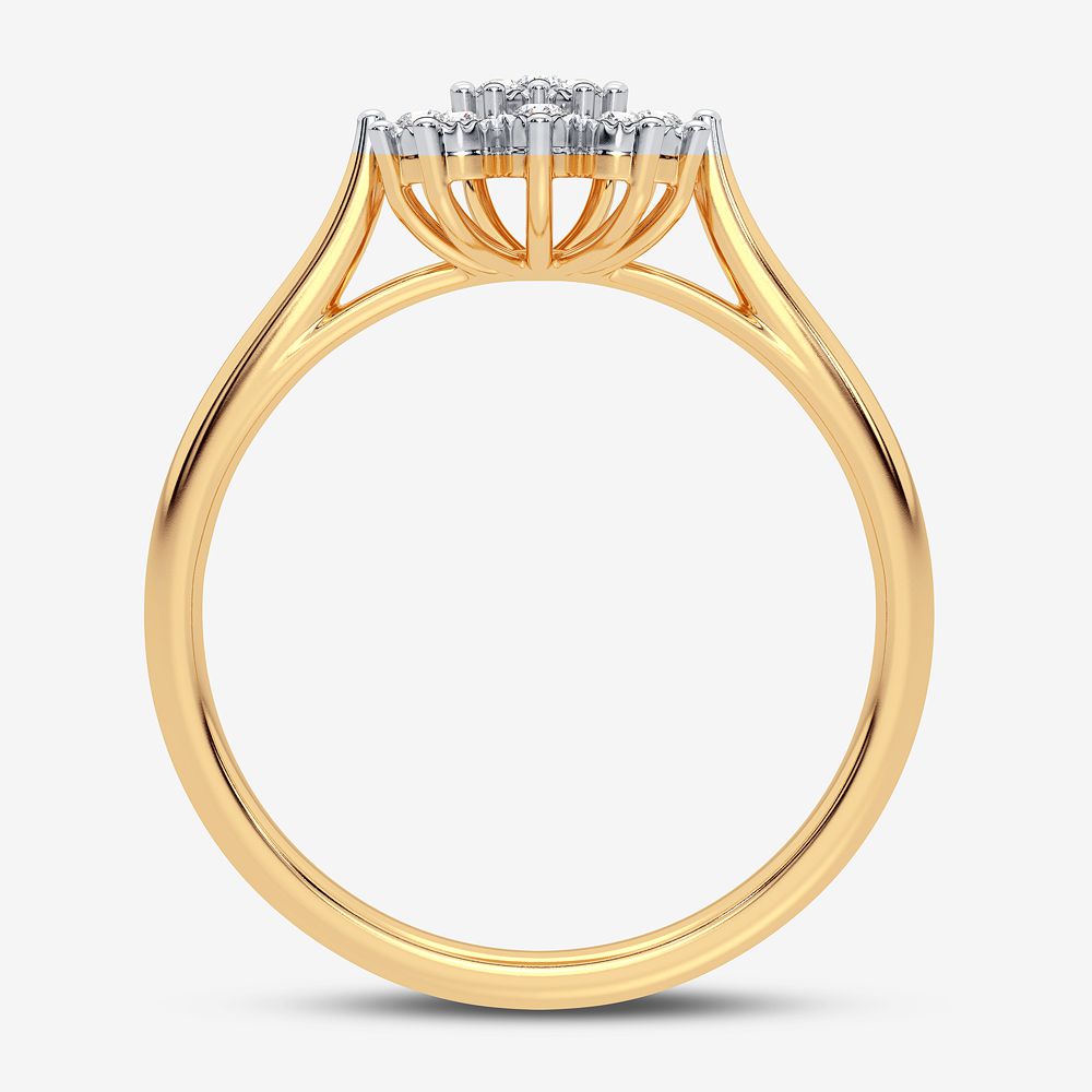10K 0.07CT Diamond Ring
