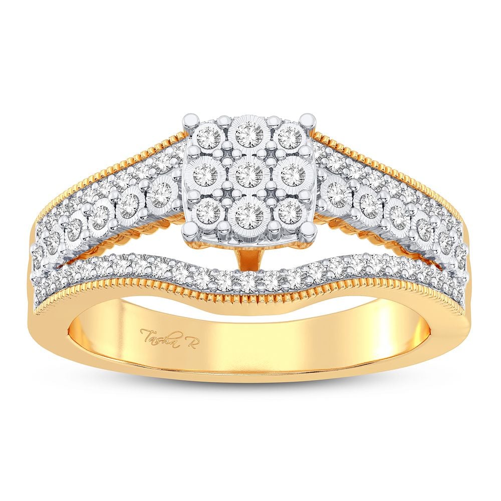 10K 0.20CT Diamond Ring