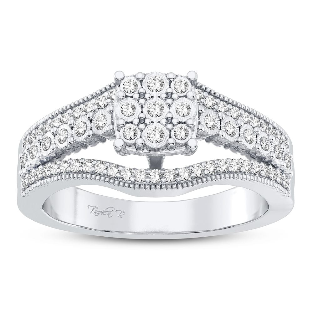 10K 0.20CT Diamond Ring
