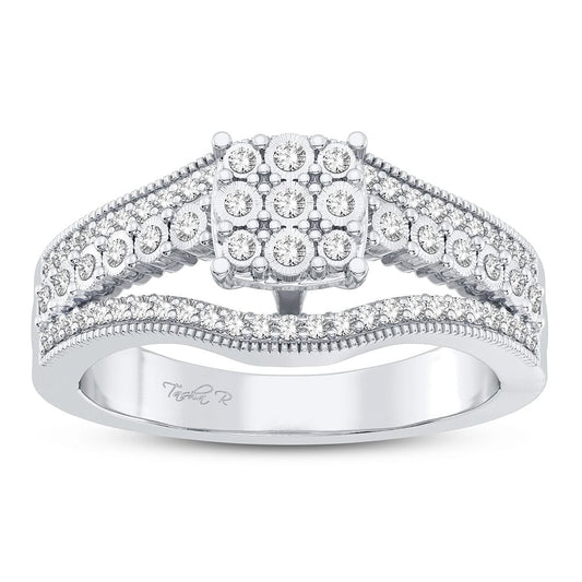 10K 0.20CT Diamond Ring