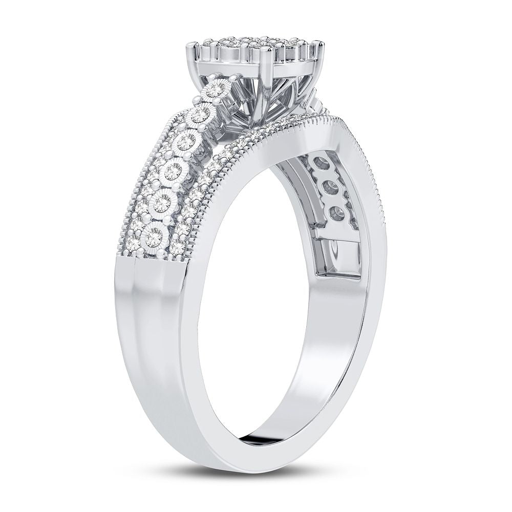 10K 0.20CT Diamond Ring