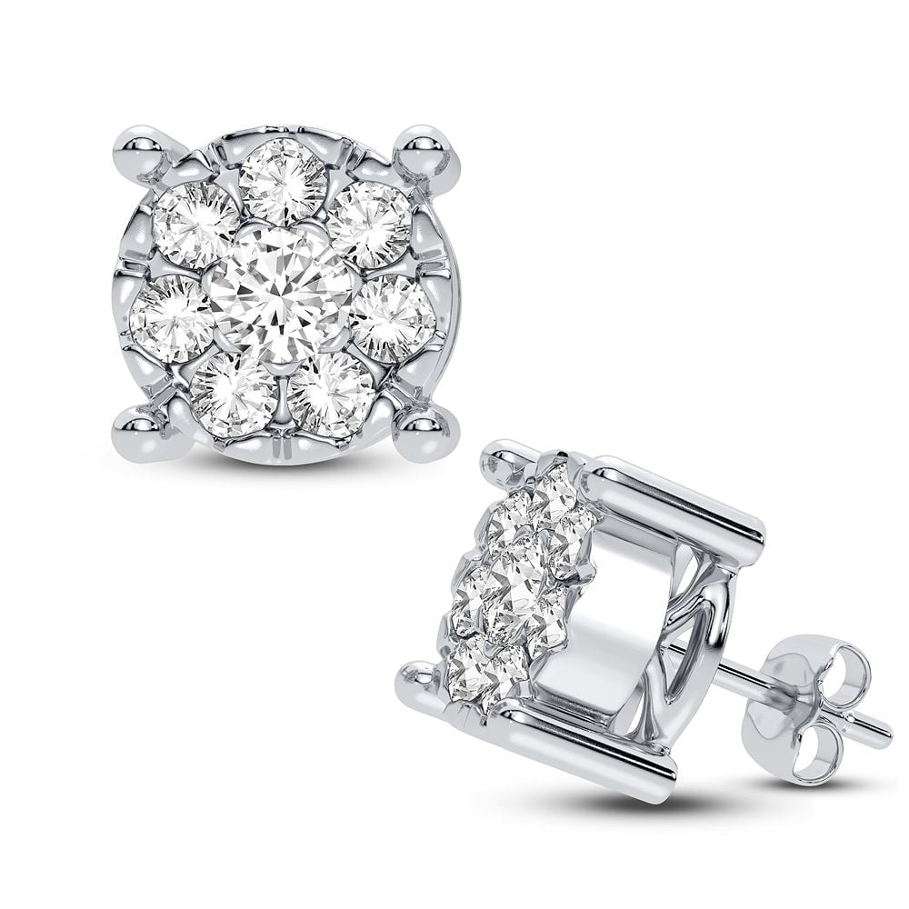 10K 0.75CT Diamond Earring