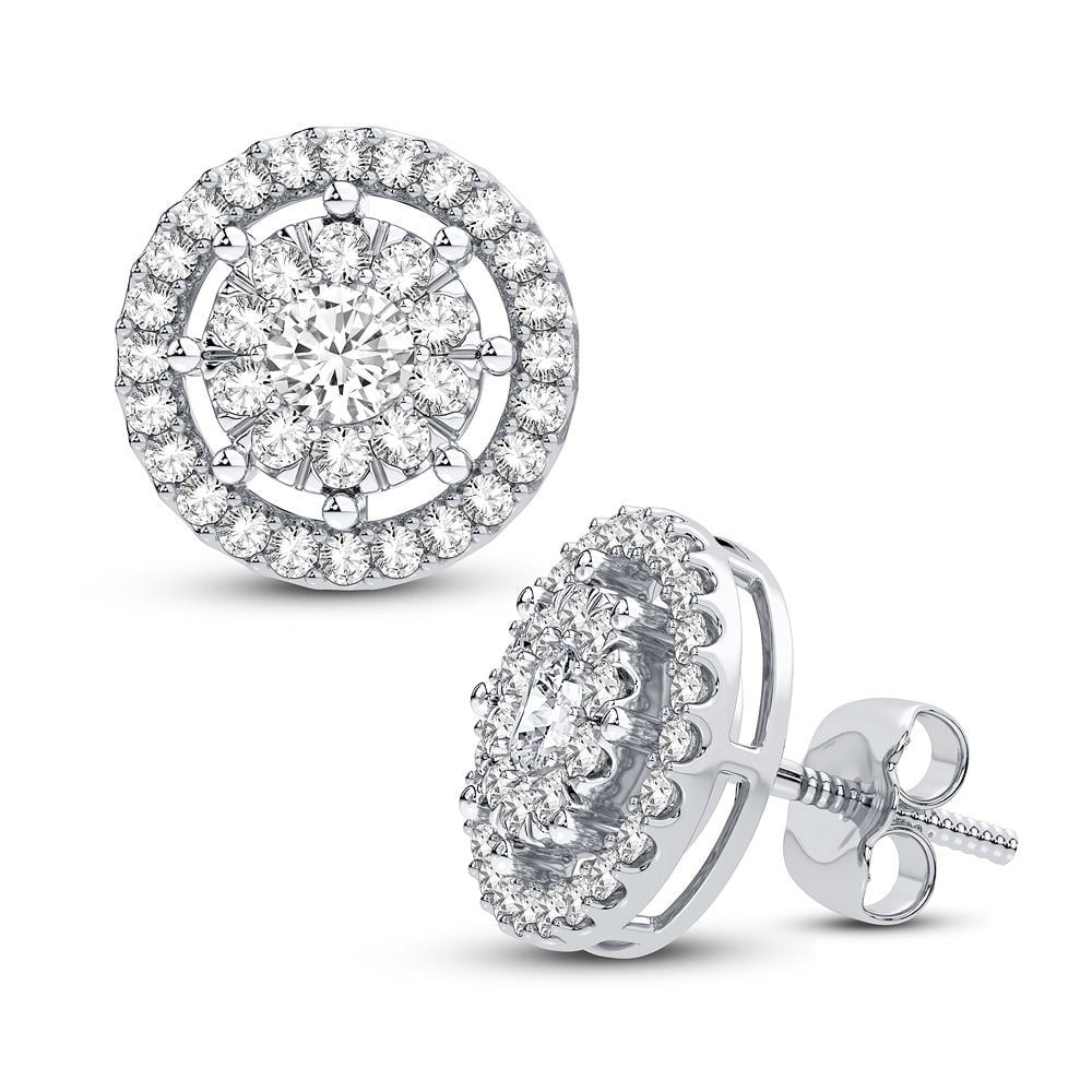 14K 2.00CT Diamond Earring