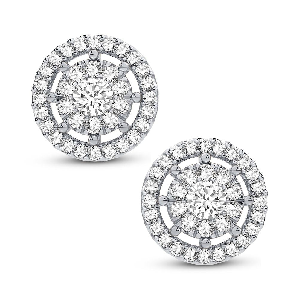 14K 2.00CT Diamond Earring