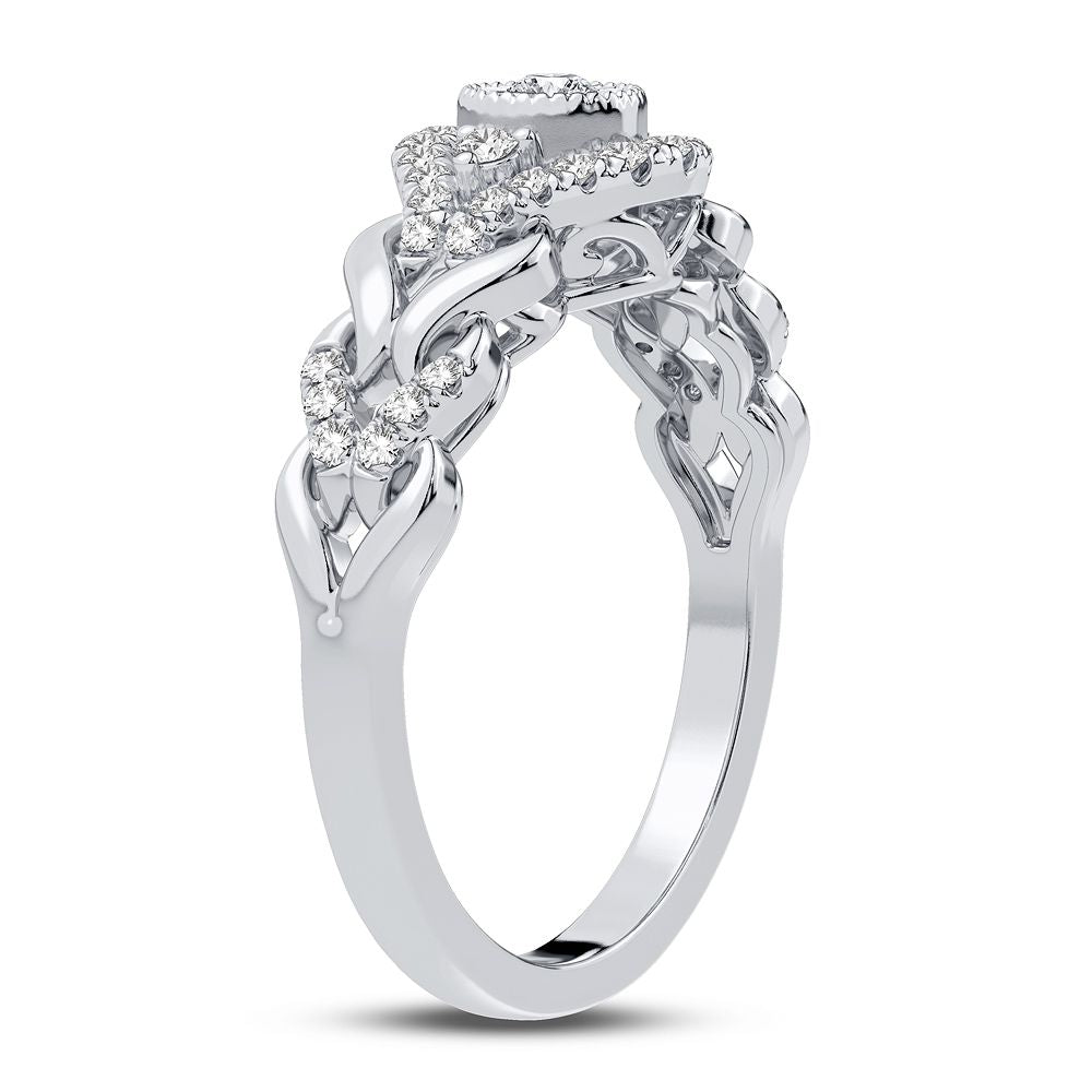 10K 0.25CT Diamond Ring