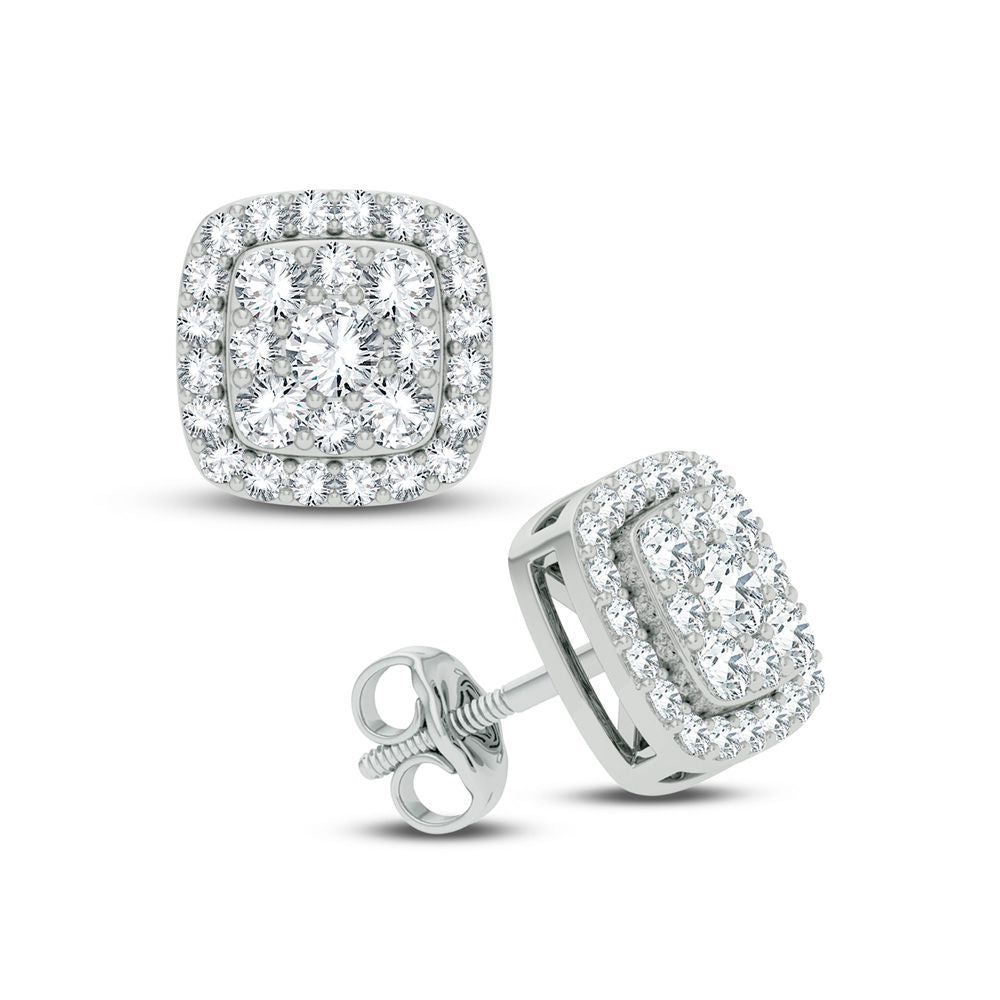 14K 1.00CT Diamond Earring