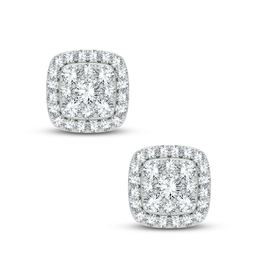 14K 1.00CT Diamond Earring
