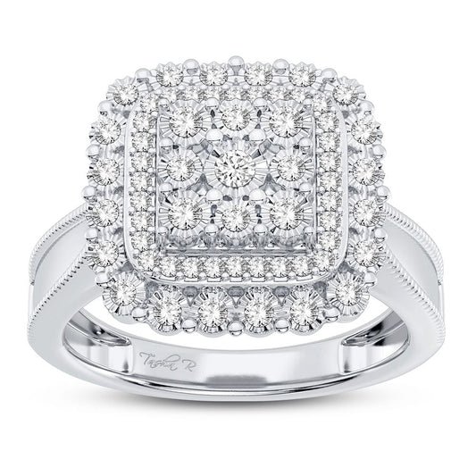 10K 0.25CT Diamond Ring