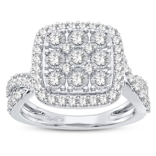 10K 1.00CT Diamond Ring