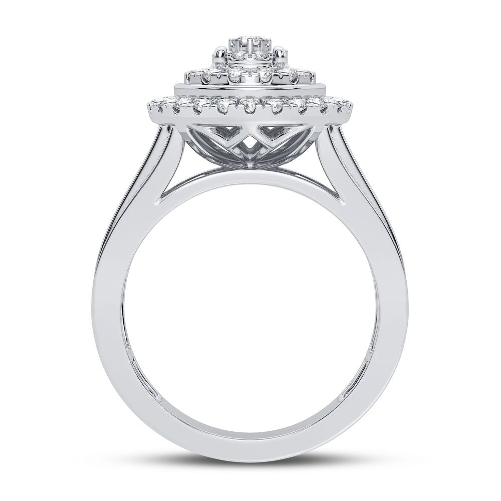 10K 1.00CT Diamond Ring