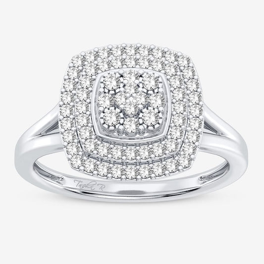 10K 0.28CT Diamond Ring