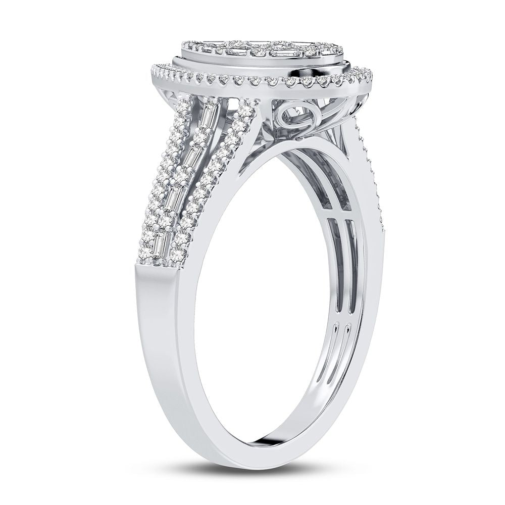10K 0.33CT Diamond Ring