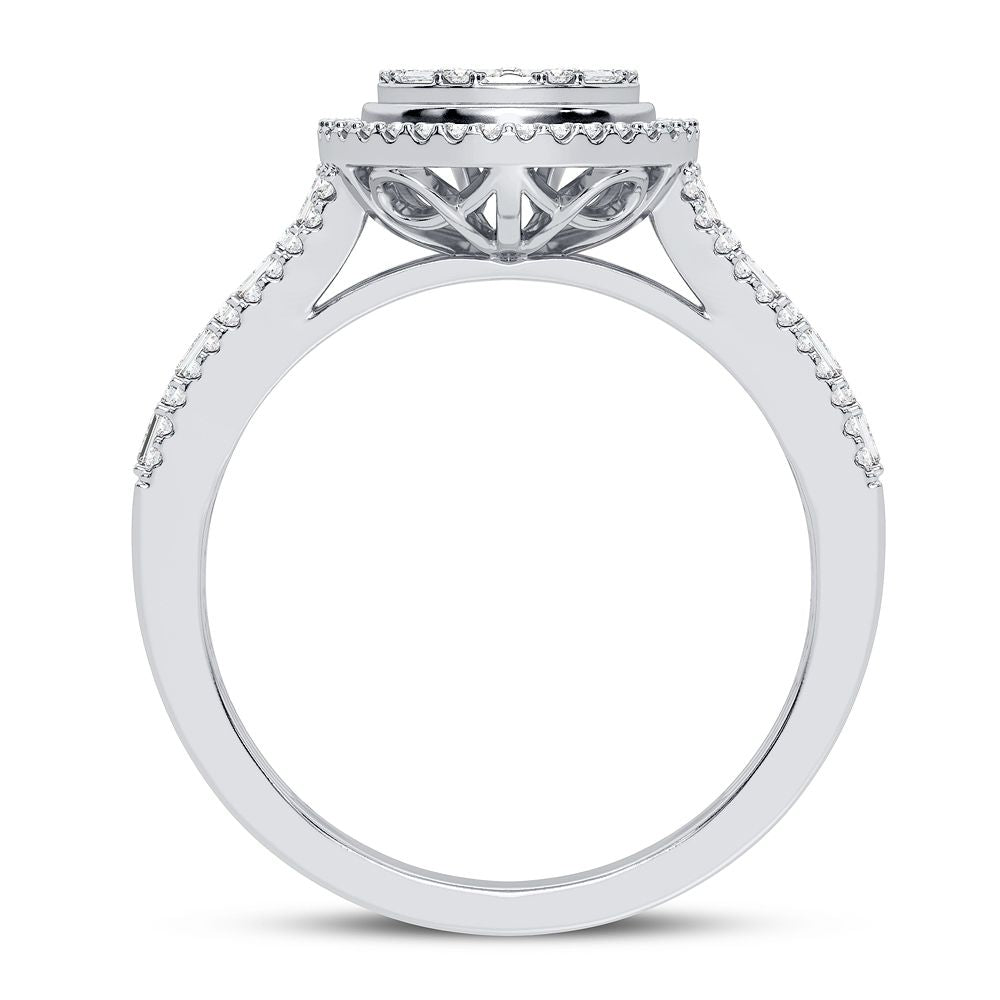 10K 0.33CT Diamond Ring