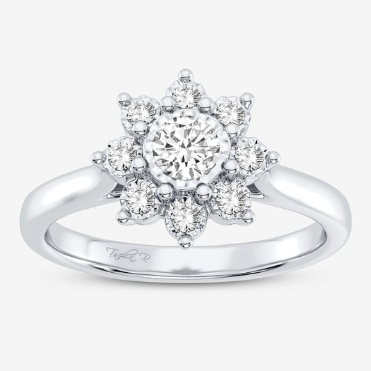 10K 0.10CT Diamond Ring